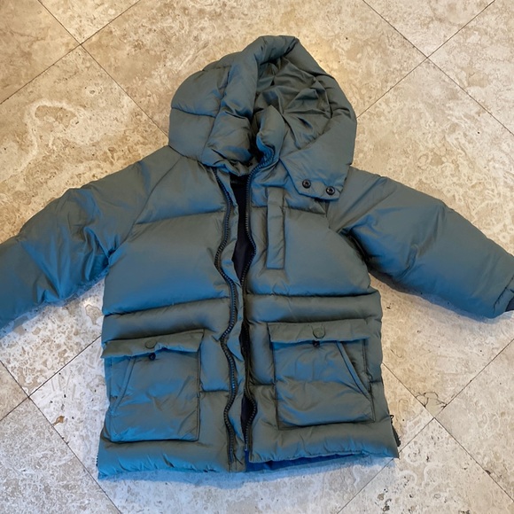 Zara Jackets & Coats New Olive Green Zara Baby Winter Puffer Jacket